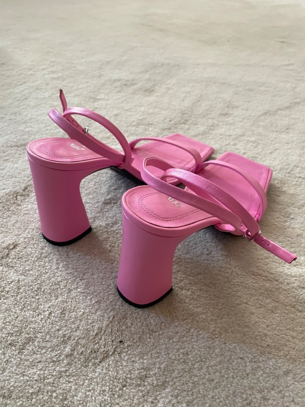 Zara pink heel brand new 39 - Picture 3 of 4